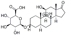 11-BETA-HYDROXYANDROSTERONE GLUCURONIDE Struktur