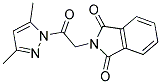 2-[2-(3,5-DIMETHYL-1H-PYRAZOL-1-YL)-2-OXOETHYL]-1H-ISOINDOLE-1,3(2H)-DIONE Struktur