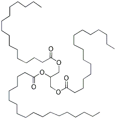 1,3-PALMITIN-2-STEARIN Struktur