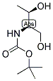 BOC-(2R,3R)-2-AMINO-3-HYDROXY-1-BUTANOL Struktur