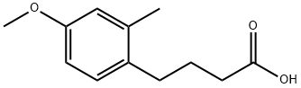 4-(4-METHOXY-2-METHYL-PHENYL)-BUTYRIC ACID Struktur