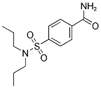 4-[(DIPROPYLAMINO)SULFONYL]BENZAMIDE Struktur