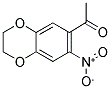 1-(7-NITRO-2,3-DIHYDRO-BENZO[1,4]DIOXIN-6-YL)-ETHANONE Struktur