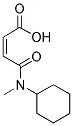 (2Z)-4-[CYCLOHEXYL(METHYL)AMINO]-4-OXOBUT-2-ENOIC ACID Struktur