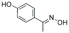 4-HYDROXYACETOPHENONE OXIME Struktur