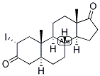 2-ALPHA-IODOANDROSTANEDIONE Struktur