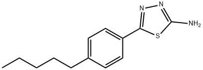 2-AMINO-5-(4-AMYLPHENYL)-1,3,4-THIADIAZOLE price.