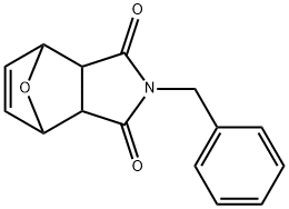 4-BENZYL-10-OXA-4-AZATRICYCLO[5.2.1.0(2,6)]DEC-8-ENE-3,5-DIONE Struktur