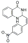 2-(2-(4-NITROPHENYL)VINYL)-1,2,3-TRIHYDROQUINAZOLIN-4-ONE Structure