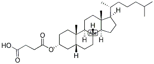 5-BETA-CHOLESTAN-3-ALPHA-OL HEMISUCCINATE Struktur