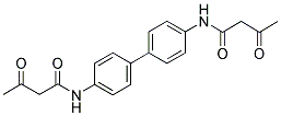 N,N'-DIACETOACETBENZIDINE Struktur