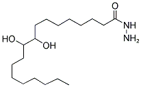 9,10-DIHYDROXY STEARIC HYDRAZIDE Struktur