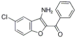 (3-AMINO-5-CHLORO-BENZOFURAN-2-YL)-PHENYL-METHANONE Struktur