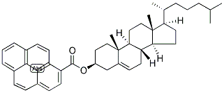 CHOLESTERYL PYRENE-1-CARBOXYLATE Struktur