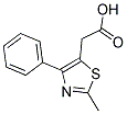 (2-METHYL-4-PHENYL-THIAZOL-5-YL)-ACETIC ACID Struktur