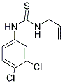 N-ALLYL-N'-(3,4-DICHLOROPHENYL)THIOUREA Struktur