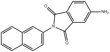 5-AMINO-2-NAPHTHALEN-2-YL-ISOINDOLE-1,3-DIONE Struktur