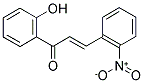 1-(2-HYDROXYPHENYL)-3-(2-NITROPHENYL)PROP-2-EN-1-ONE Struktur