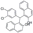 1-[(3,4-DICHLOROPHENYL)(2-HYDROXY-1-NAPHTHYL)METHYL]-2-NAPHTHOL Struktur