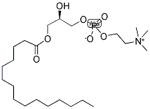 1-PENTADECANOYL-2-HYDROXY-SN-GLYCERO-3-PHOSPHOCHOLINE Struktur