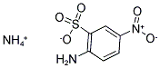 2-AMINO-5-NITROBENZENESULFONIC ACID AMMONIUM SALT Struktur