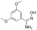 N'-HYDROXY-3,5-DIMETHOXYBENZENECARBOXIMIDAMIDE Struktur