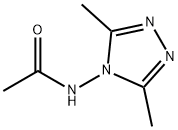 N-(3,5-DIMETHYL-4H-1,2,4-TRIAZOL-4-YL)ACETAMIDE Struktur