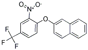 1-(2-NAPHTHYLOXY)-2-NITRO-4-(TRIFLUOROMETHYL)BENZENE Struktur