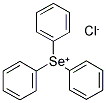 TRIPHENYLSELENONIUM CHLORIDE Struktur