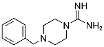 4-BENZYL-PIPERAZINE-1-CARBOXAMIDINE Struktur