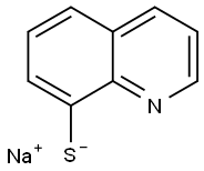 SODIUM QUINOLINE-8-THIOLATE Struktur