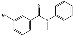 3-AMINO-N-METHYL-N-PHENYL-BENZAMIDE Struktur