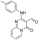 4-OXO-2-(4-TOLUIDINO)-4H-PYRIDO[1,2-A]PYRIMIDINE-3-CARBOXALDEHYDE Struktur