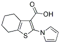 2-(1H-PYRROL-1-YL)-4,5,6,7-TETRAHYDRO-1-BENZOTHIOPHENE-3-CARBOXYLIC ACID Struktur