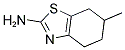 6-METHYL-4,5,6,7-TETRAHYDRO-BENZOTHIAZOL-2-YLAMINE Struktur