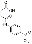 4-(3-CARBOXY-ACRYLOYLAMINO)-BENZOIC ACID METHYL ESTER Struktur