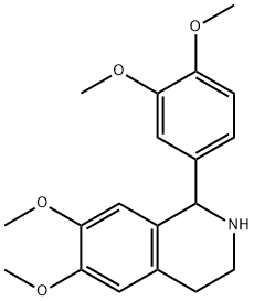 1-(3,4-DIMETHOXY-PHENYL)-6,7-DIMETHOXY-1,2,3,4-TETRAHYDRO-ISOQUINOLINE Struktur