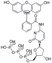 FLUORESCEIN-N4-DCTP Struktur