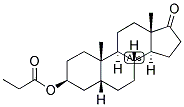 5-BETA-ANDROSTAN-3-BETA-OL-17-ONE PROPIONATE Struktur