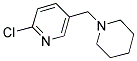 2-CHLORO-5-(PIPERIDINOMETHYL)PYRIDINE Struktur