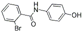 2-BROMO-N-(4-HYDROXYPHENYL)BENZAMIDE Struktur