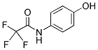 4-N-TRIFLUOROACETAMIDOPHENOL Struktur