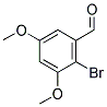 2-BROMO-3,5-DIMETHOXYBENZALDEHYDE Struktur