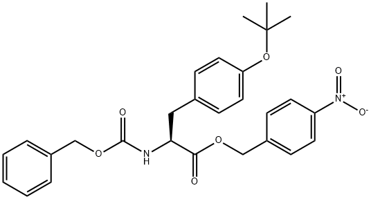 Z-TYR(TBU)-ONB Struktur