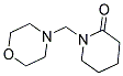 1-(MORPHOLINOMETHYL)PIPERIDIN-2-ONE Struktur