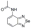 N-(2,1,3-BENZOSELENADIAZOL-4-YL)ACETAMIDE Struktur