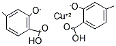 2-HYDROXY-4-METHYLBENZOIC ACID, 2-HYDROXY-4-METHYLBENZOIC ACID, COPPER SALT Struktur