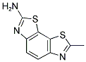 7-METHYL[1,3]THIAZOLO[4,5-G][1,3]BENZOTHIAZOL-2-AMINE Struktur