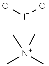 TETRAMETHYLAMMONIUM DICHLOROIODATE(I) Struktur