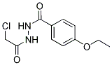 N'-(CHLOROACETYL)-4-ETHOXYBENZOHYDRAZIDE Struktur